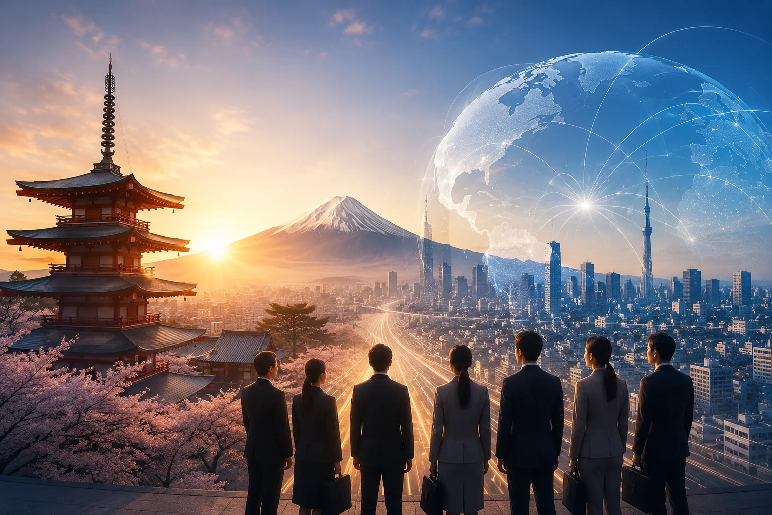 Corporate leadership and vision across Japan